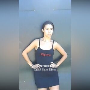 Trojan Black Mini Dress